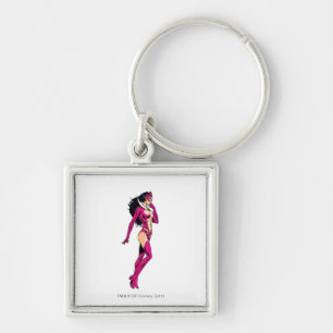Star Sapphire 8 Key Ring