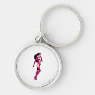 Star Sapphire 8 Key Ring