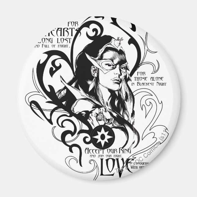 Star Sapphire Graphic 2 Magnet (Front)