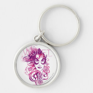 Star Sapphire Graphic 3 Key Ring