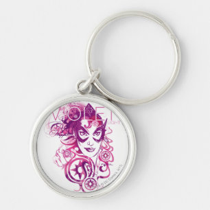Star Sapphire Graphic 3 Key Ring