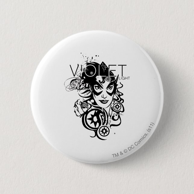 Star Sapphire Graphic 4 6 Cm Round Badge (Front)