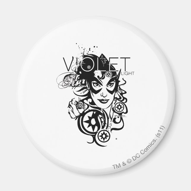 Star Sapphire Graphic 4 Magnet (Front)