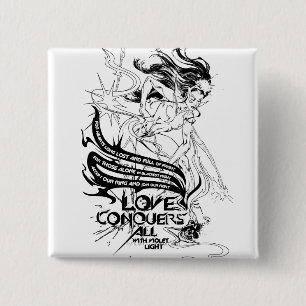 Star Sapphire Graphic 5 15 Cm Square Badge