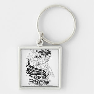 Star Sapphire Graphic 5 Key Ring