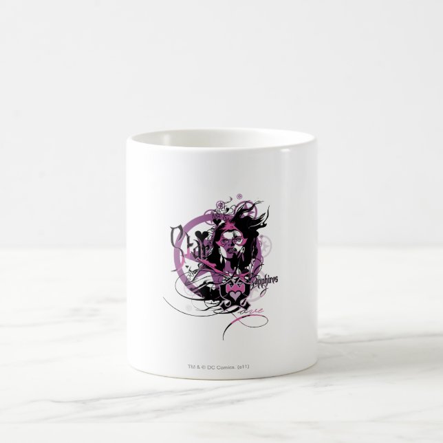 Star Sapphire Graphic 6 Coffee Mug (Center)