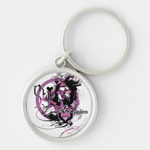 Star Sapphire Graphic 6 Key Ring