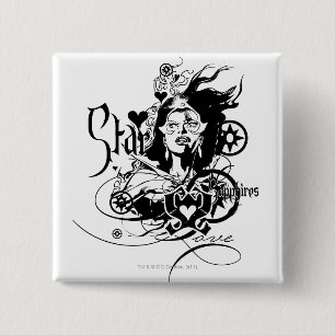 Star Sapphire Graphic 7 15 Cm Square Badge