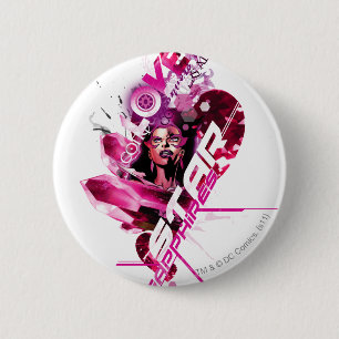 Star Sapphire Graphic 8 6 Cm Round Badge