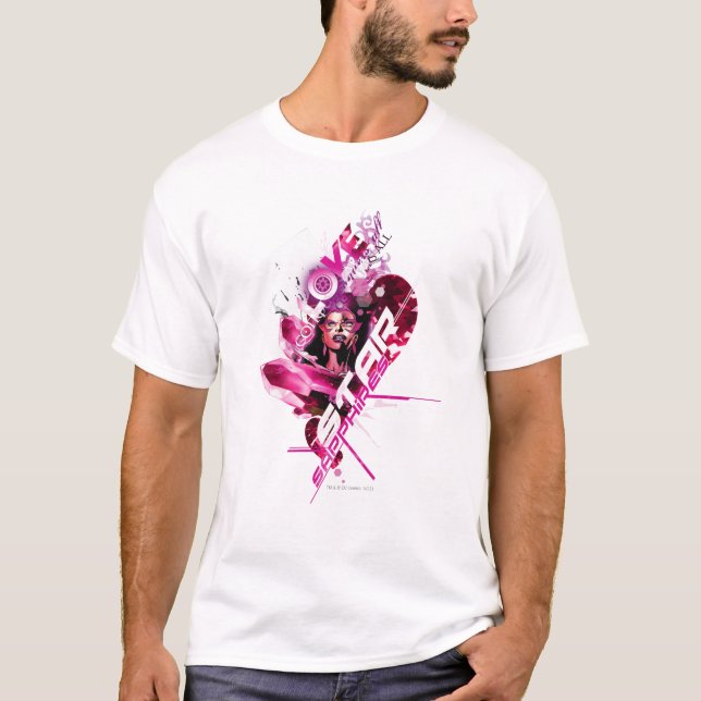 Star Sapphire Graphic 8 T-Shirt (Front)