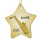 Star Saxophone Player Personalized Ornament
