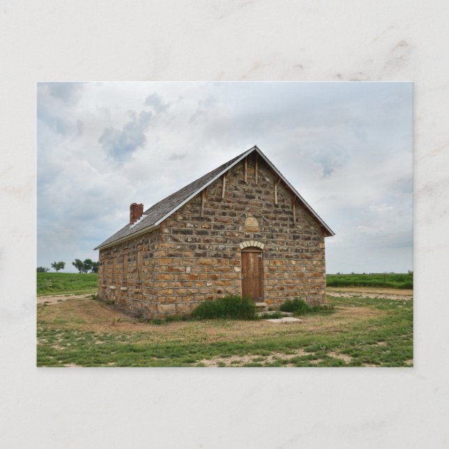 Star School, Bent County, Colorado Postcard (Front)