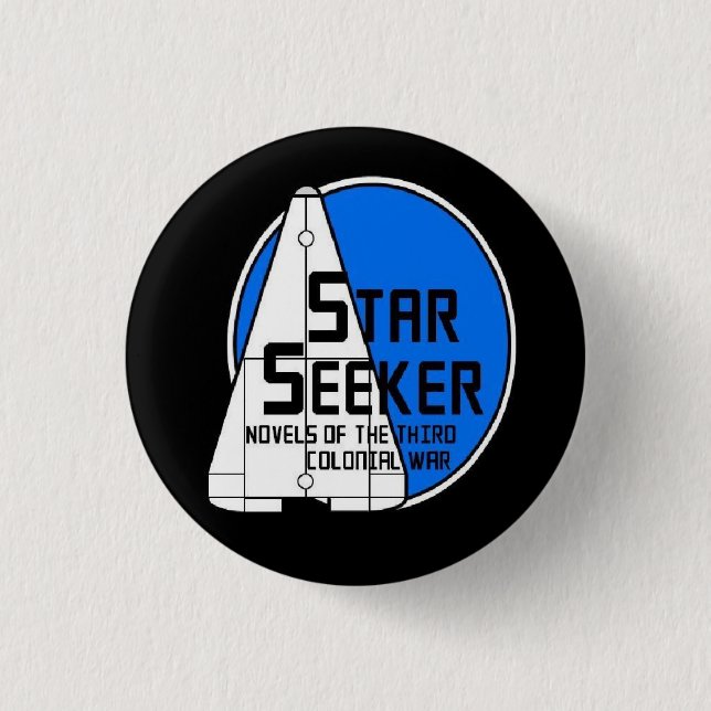 Star Seeker Logo Button - Small (Front)
