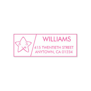 Star   Self-Inking Return Address Stamp