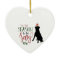 Star Shaped Boxer Dog Christmas Ornament