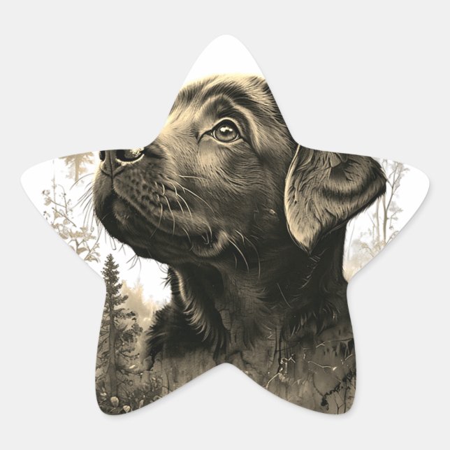 Star-shaped stickers (Front)