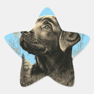 Star-shaped stickers