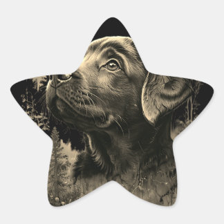 Star-shaped stickers