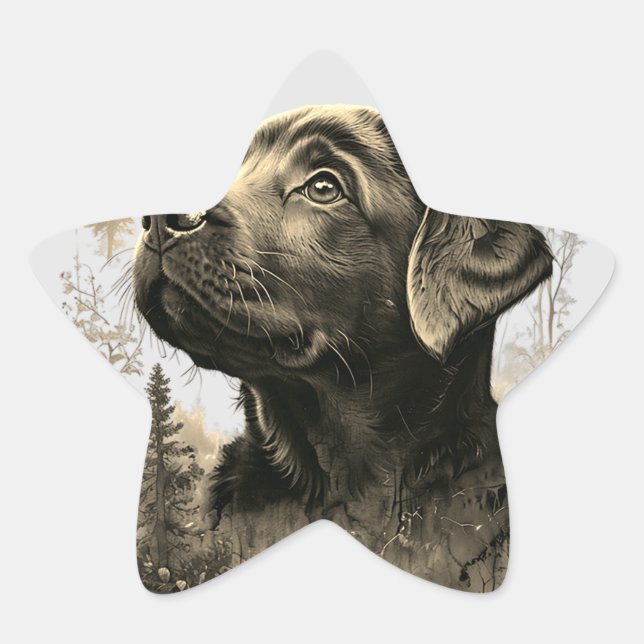 Star-shaped stickers (Front)