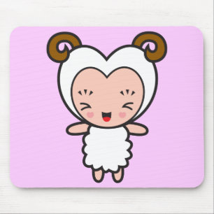 Star Sign Character - Aries Mouse Mat
