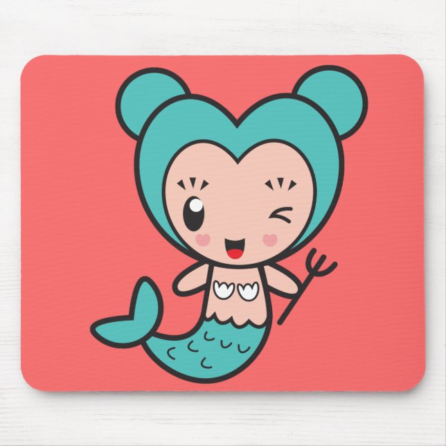 Star Sign Character - Pisces Mouse Mat (Front)