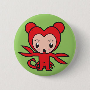 Star Sign Character - Scorpio 6 Cm Round Badge