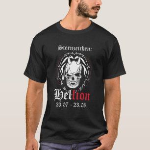 Star Sign Rock Hellion For Lion T-Shirt