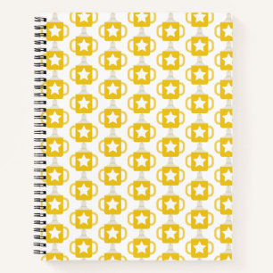 star sippy cup notebook