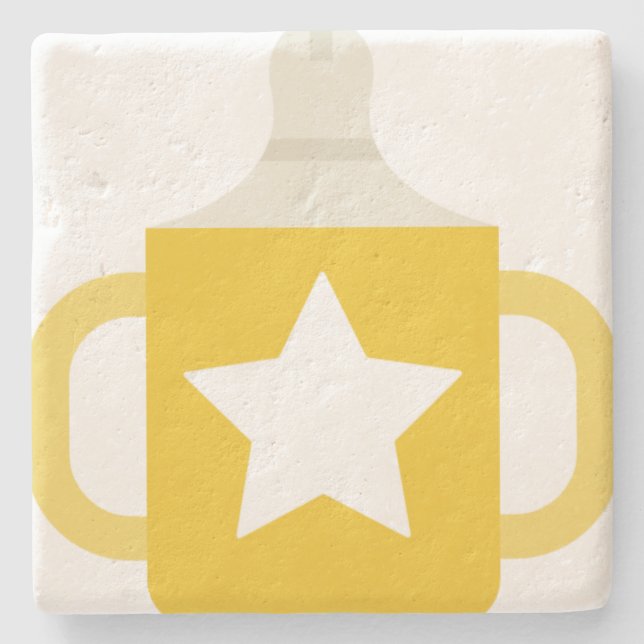 star sippy cup stone coaster (Front)