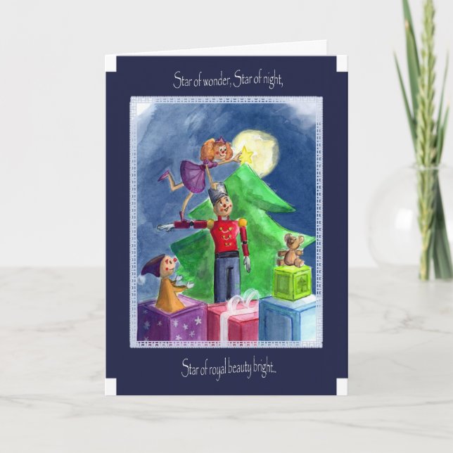 Star so bright holiday card (Front)