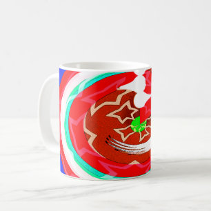 Star space travel art coffee mug