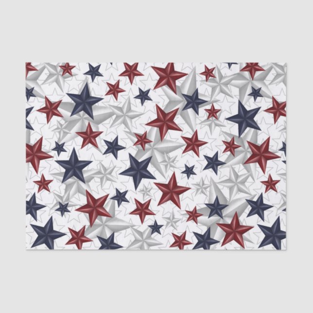 Star Spangle Tissue Paper (Front)