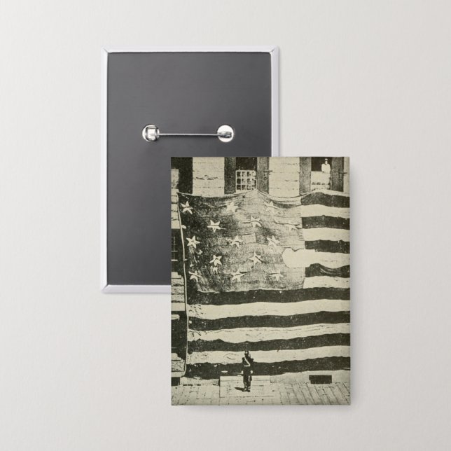 Star Spangled Banner: American Flag on Display (Front/Back)