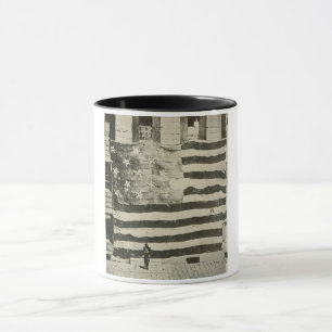 Star Spangled Banner: American Flag on Display Mug