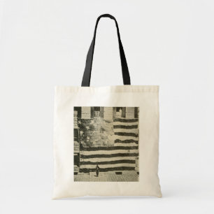 Star Spangled Banner: American Flag on Display Tote Bag