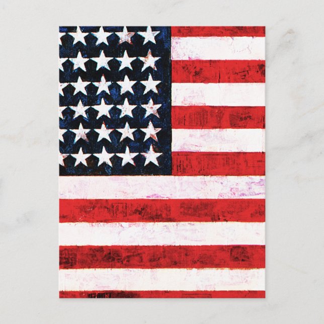 Star Spangled Banner - American Flag Postcard (Front)