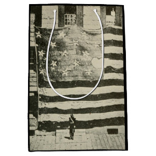Star Spangled Banner American Military Battle Flag Medium Gift Bag
