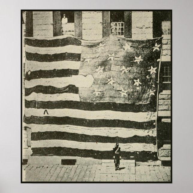 Star-Spangled Banner, Great Garrison Flag Poster (Front)