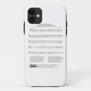 Star-Spangled Banner National Anthem Music Sheet Case-Mate iPhone Case