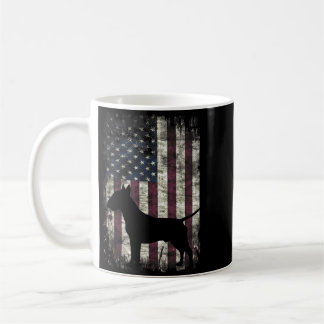 Star Spangled Bull Terrier Cute Usa Flag Dom Coffee Mug