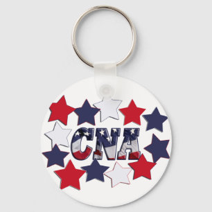 STAR SPANGLED CNA - CERTIFIED NURSE ASSISTANT KEY RING