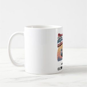 Star-Spangled Hammered Eagle BBQ Coffee Mug