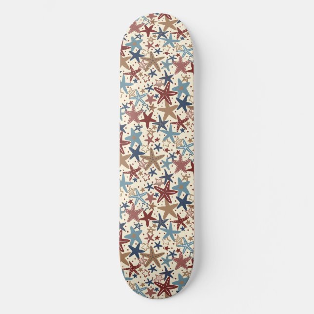 Star Spangled Skateboard (Front)