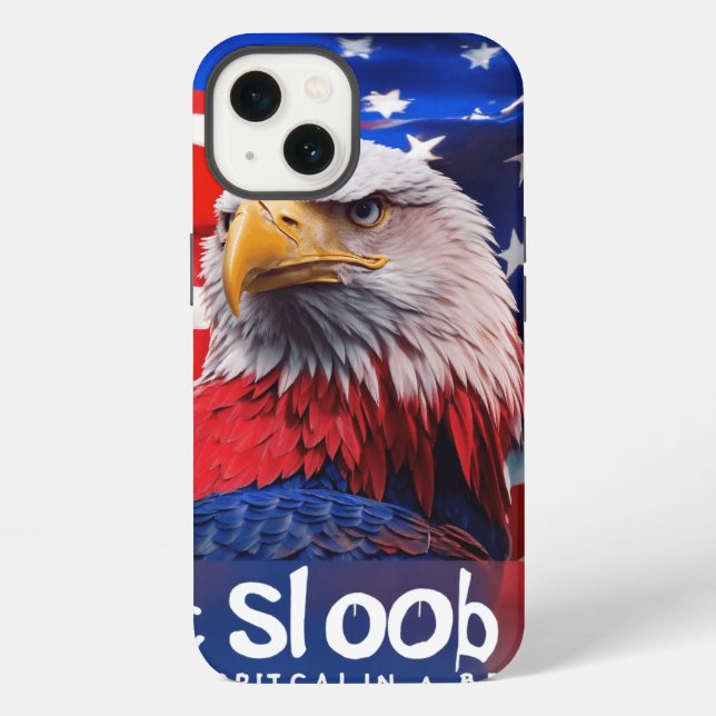 Star Spangled style iPhone Case (Back)