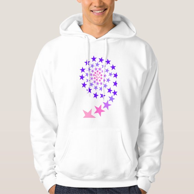 star spiral hoodie (Front)