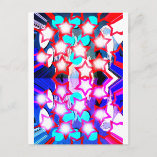 Star spirits art postcard