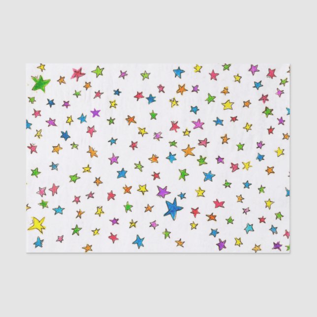 Star Sprinkle- Tissue Paper (Front)