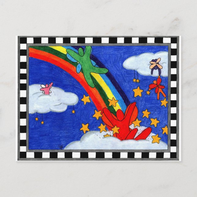 Star Sprinkles Postcard (Front)