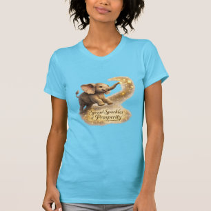 Star Sprinkling Elephant T-Shirt
