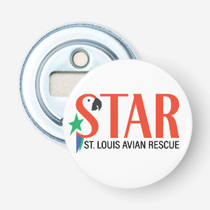 STAR St Louis Avian Rescue Coozie Bottle Opener